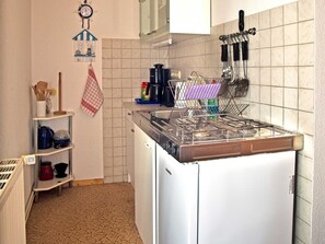Fridge - Apartment with balcony - Apartments Christine Brown Wieck / Darß (Wieck a. Darß)