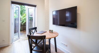 Modern studio with terrace