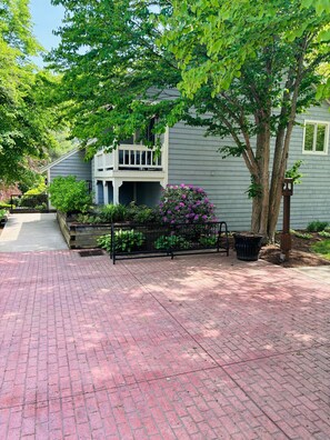 Property grounds - This is a timeshare condominium complex located on the northern end of Chautauqua Institution at 20 Elm Lane. (Chautauqua)