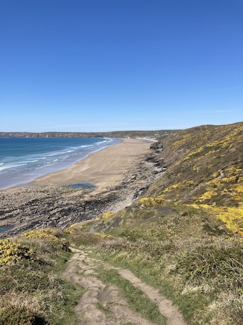Cabin | Beach. Pembs Campervan VW T5 Travel and Stay in Style