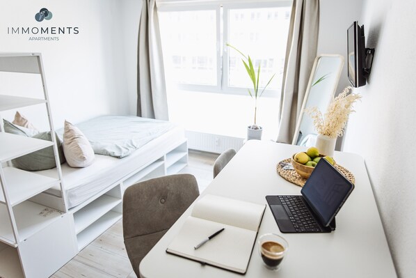 1 bedroom, desk, iron/ironing board, free WiFi