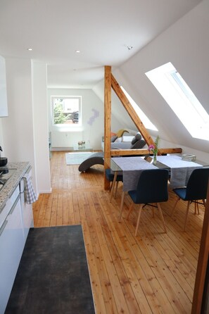 Interior - Vacation apartment 4 km from Baden-Baden, work-friendly (Gaggenau-Selbach)