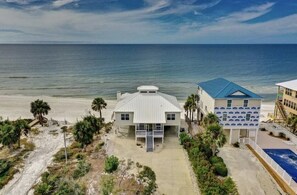 Exterior - Private North Cape Gulf Front, elevator, raised ranch, beach gear. (Port Saint Joe)