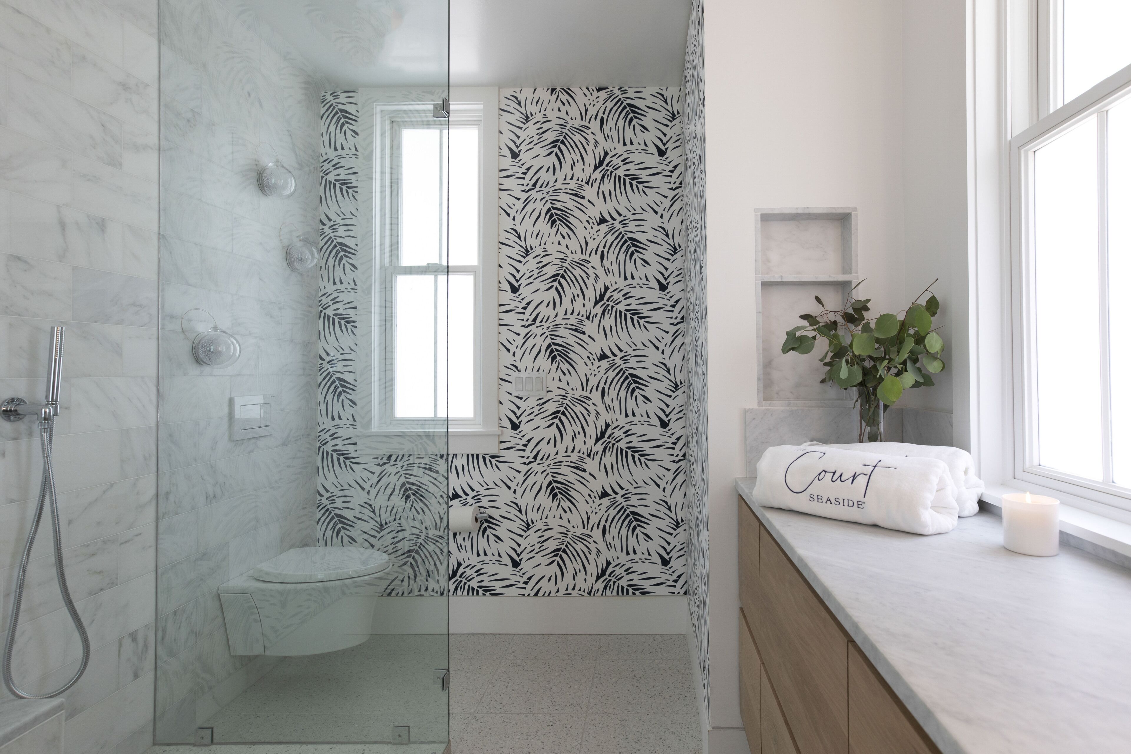 淋浴设施、吹风机、毛巾