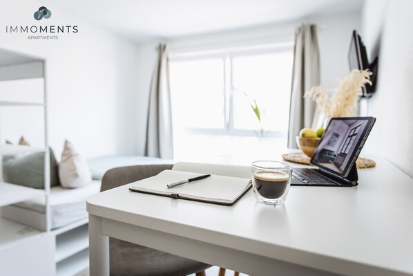 1 Schlafzimmer, Schreibtisch, Bügeleisen/Bügelbrett, kostenloses WLAN