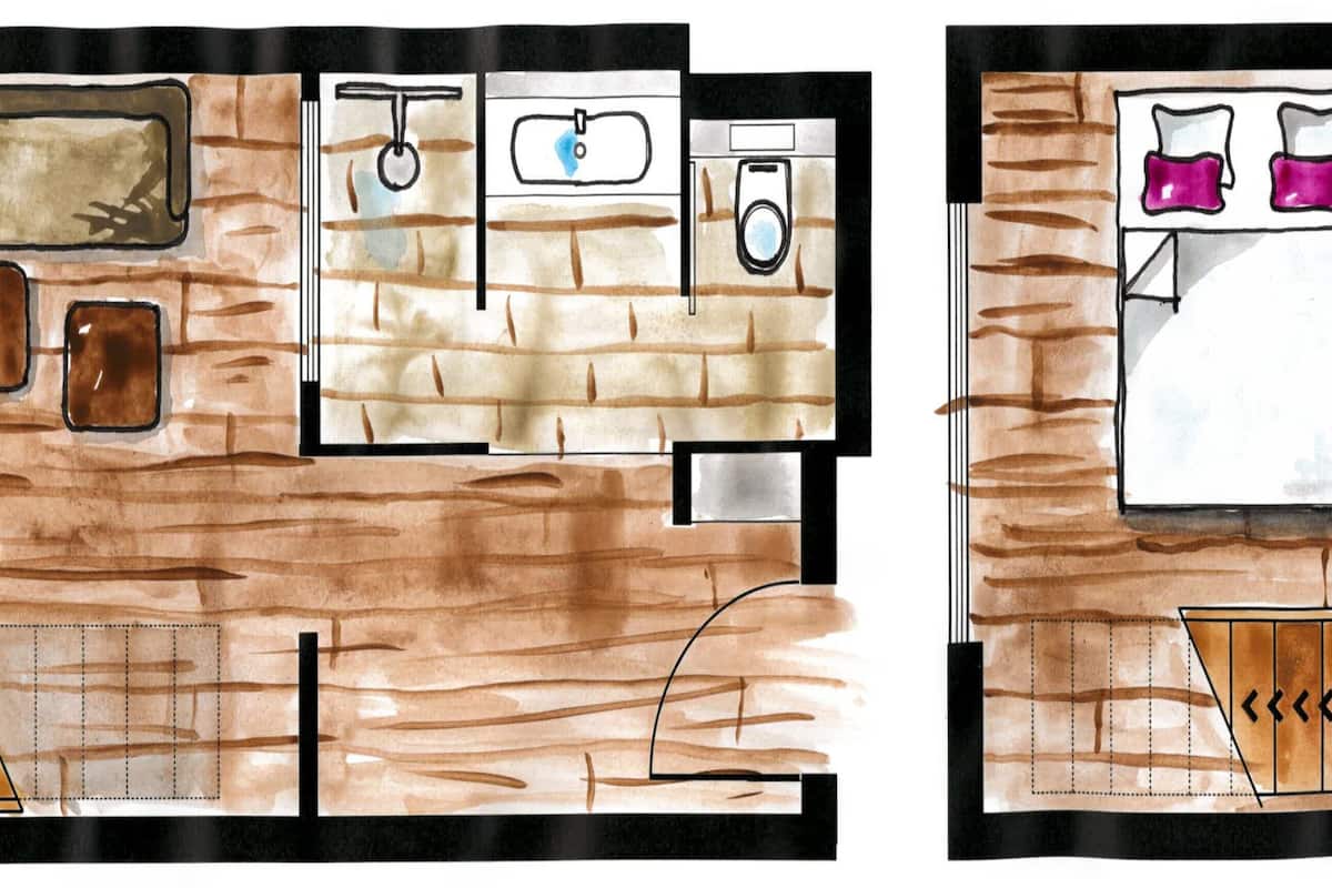 Maisonette-Suite | In-room safe, blackout drapes, soundproofing, WiFi (free)