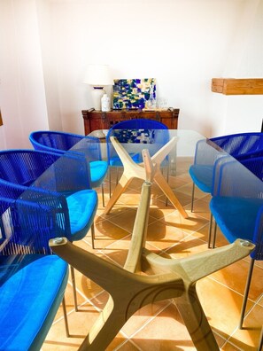 Dining - Villa 300m2 with sea view. Sleeps 16. Near St Tropez, Ramatuelle and beaches (La Croix-Valmer)