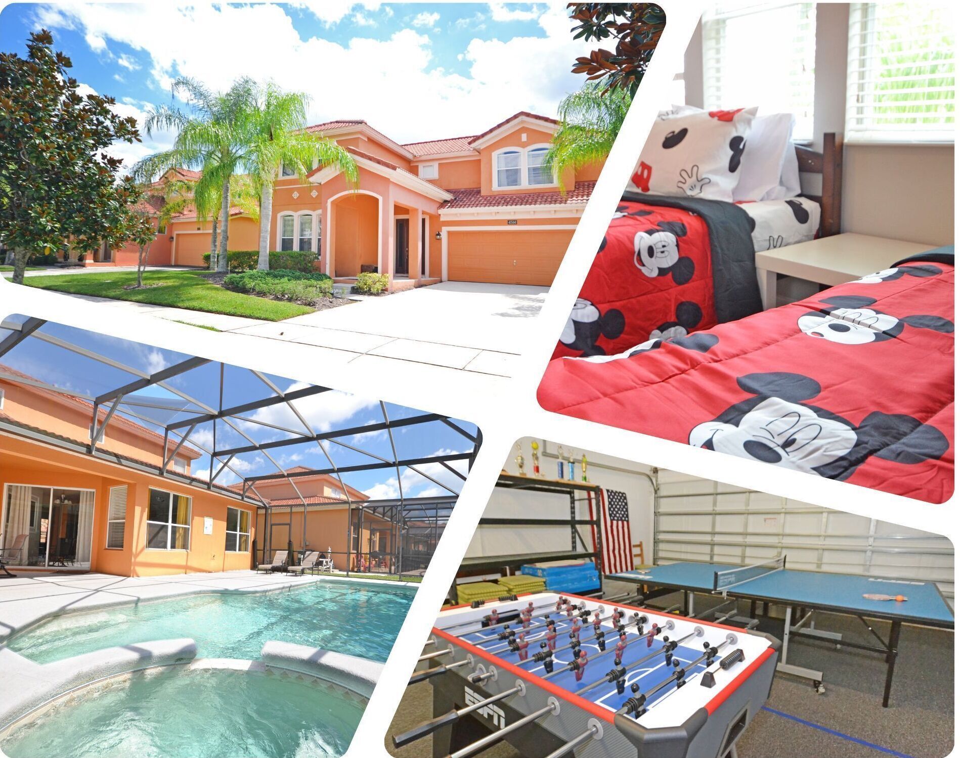 Summer Sparkle - 4 bedroom / 4 bathroom pool home with hot tub and games room