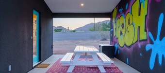 ❤Retro 90s Vibe+Firepit+Hammocks❤