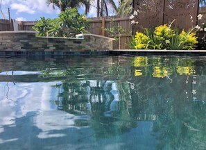 Udendørs pool, opvarmet pool