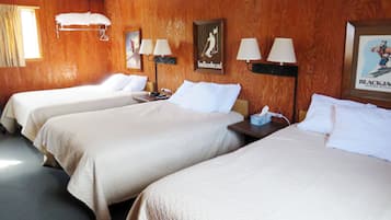 3 Full Beds Non Smoking 2nd Floor | Individually decorated, individually furnished, desk, laptop workspace