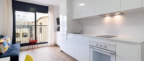 Departamento, 2 habitaciones | 1 habitación, escritorio, tabla de planchar con plancha y wifi gratis