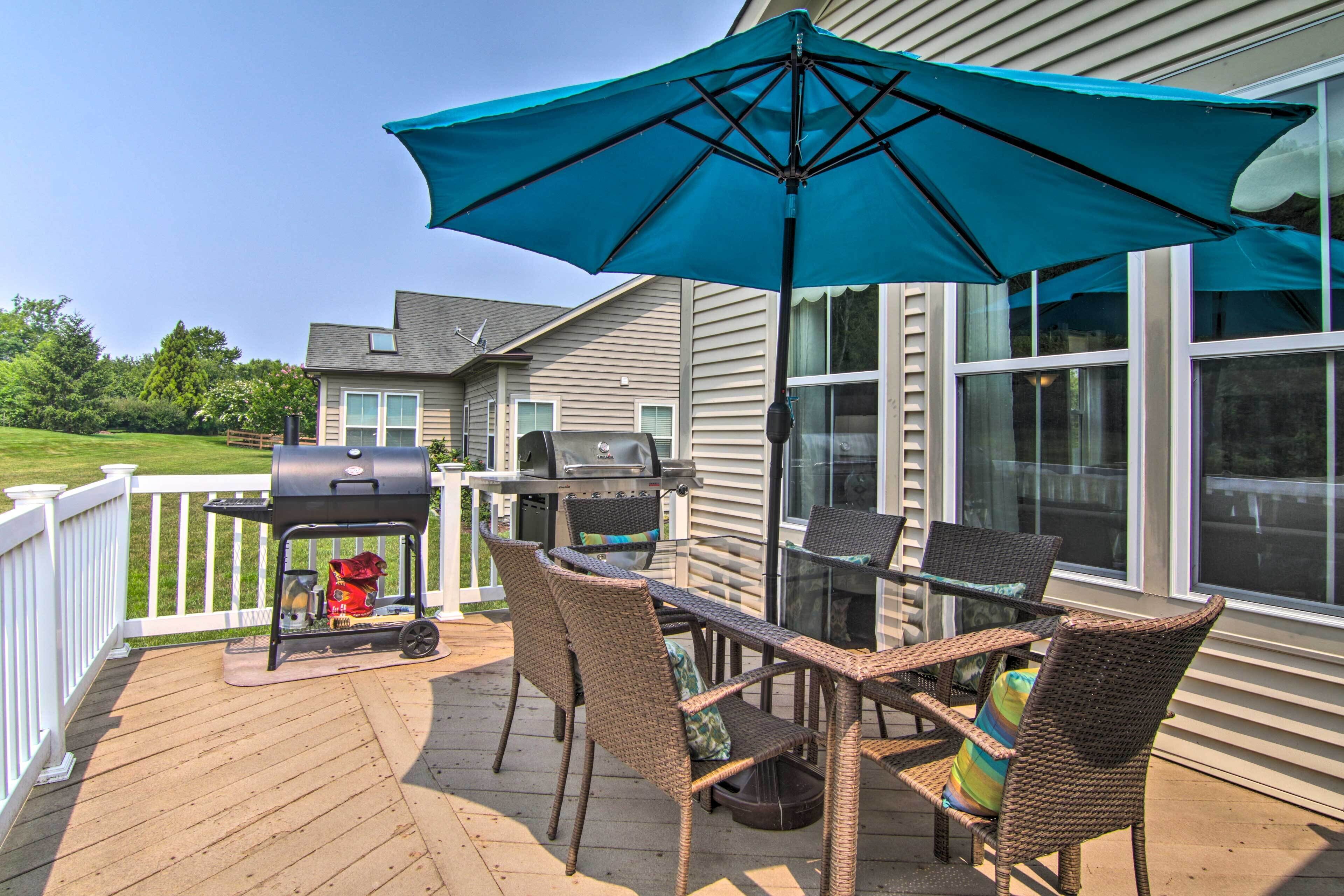 Chic Ocean View Home ~ 5 Mi to Bethany Beach!
