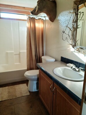 花灑/浴缸組合、提供毛巾、番梘、廁紙