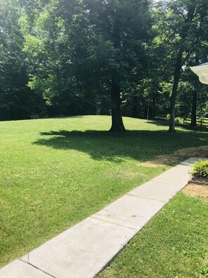 Overnattingsstedets uteområder