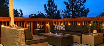 Luxe Lake Arrowhead Farmhouse w/ Deck + Patio