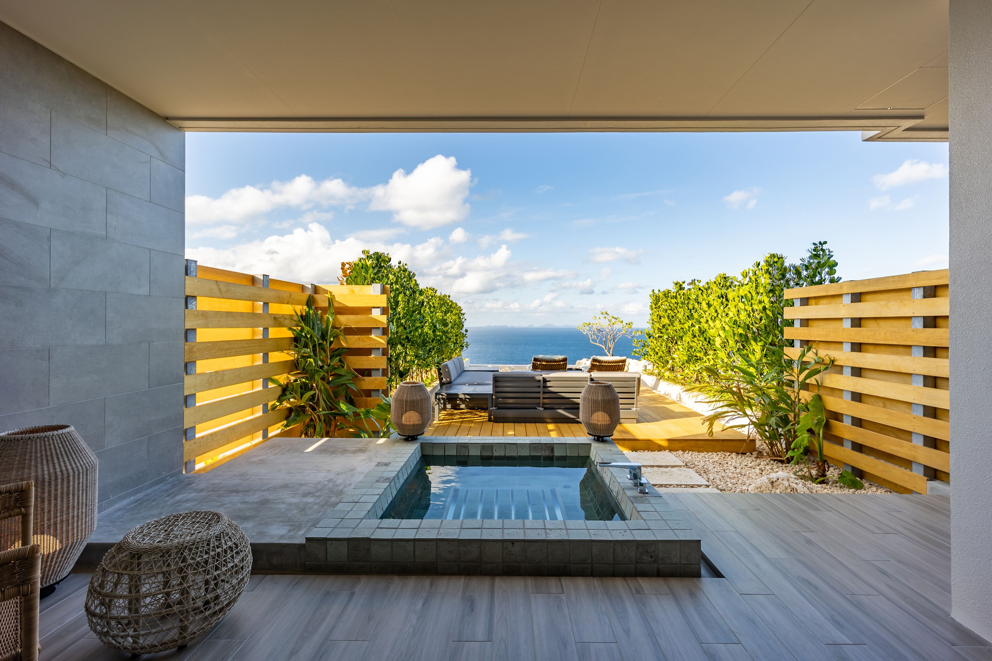 套房, 无烟房, 海洋景观 (Garden) | 客房景观