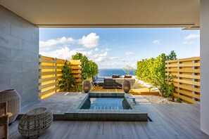 套房, 无烟房, 海洋景观 (Garden) | 客房景观