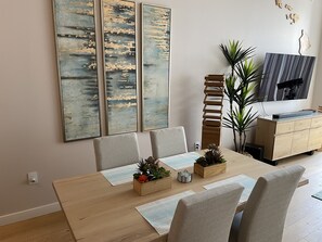 Dining - Kaka’ako Penthouse Condo with Rental Vehicle (Honolulu)