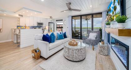 Magazine-Worthy Waterfront Condo ~Heated Pool & Spa w/Resort Amenities & WiFi; Walk to Shops/Dining