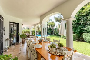 Restaurante al aire libre