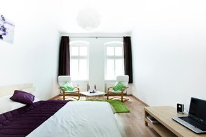 1 Schlafzimmer, WLAN, BettwÀsche