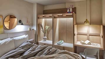 Two Bedroom Suite | In-room safe, desk, blackout curtains, free WiFi