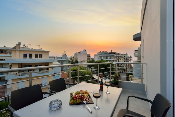 Superior-Apartment | Ausblick vom Zimmer