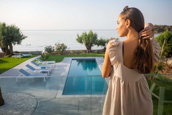 Et oppvarmet basseng