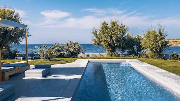 Una piscina climatizada
