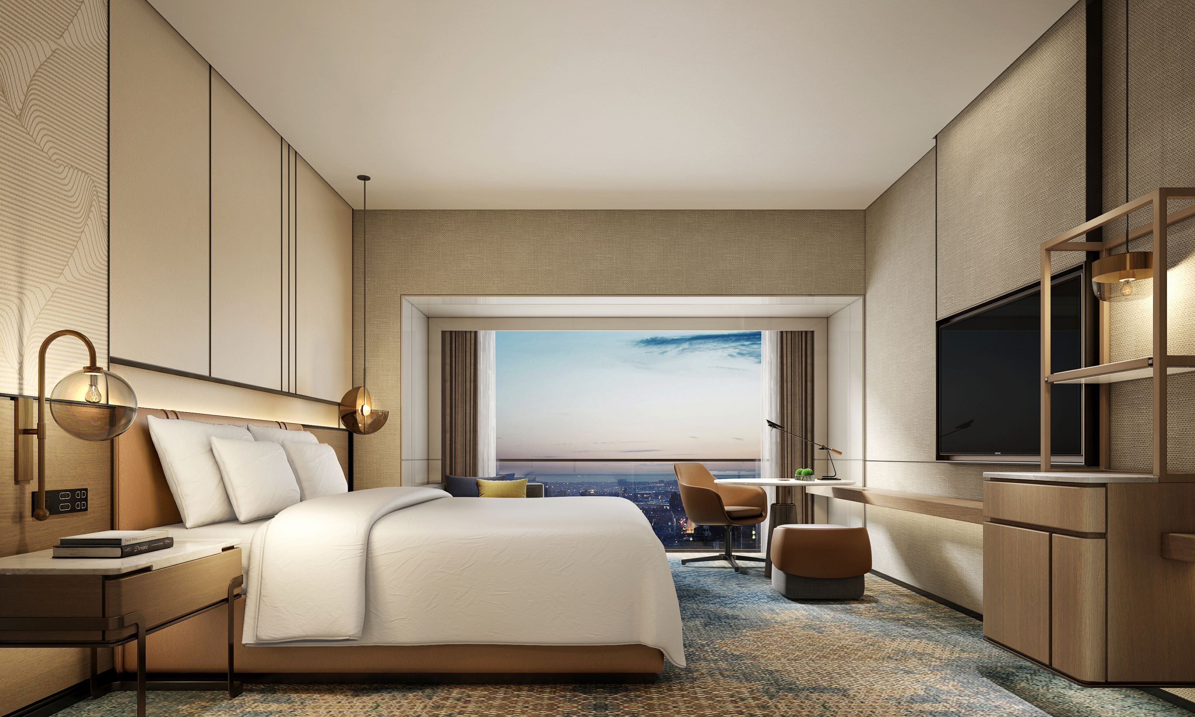 Chambre Standard, 1 très grand lit | 1 chambre, minibar, coffres-forts dans les chambres, bureau