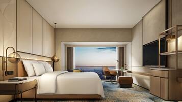 Chambre Standard, 1 trĂšs grand lit | 1 chambre, minibar, coffres-forts dans les chambres, bureau