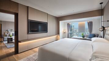 Suite Présidentielle, 1 lit une place | 1 chambre, minibar, coffres-forts dans les chambres, bureau