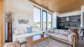 TV, fireplace, stereo, offices