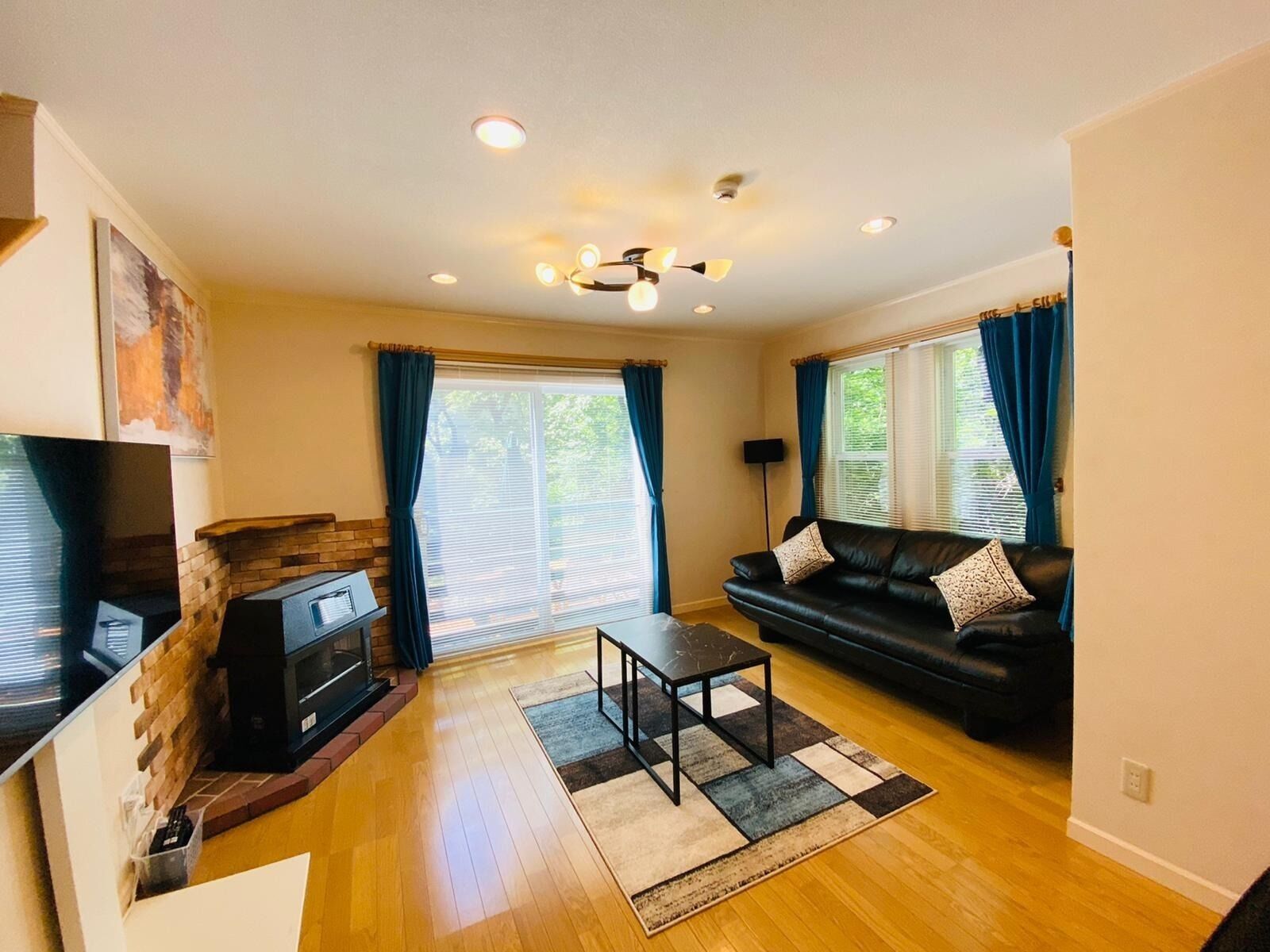 Televisor i llar de foc 