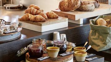 Daily buffet breakfast (EUR 24 per person)