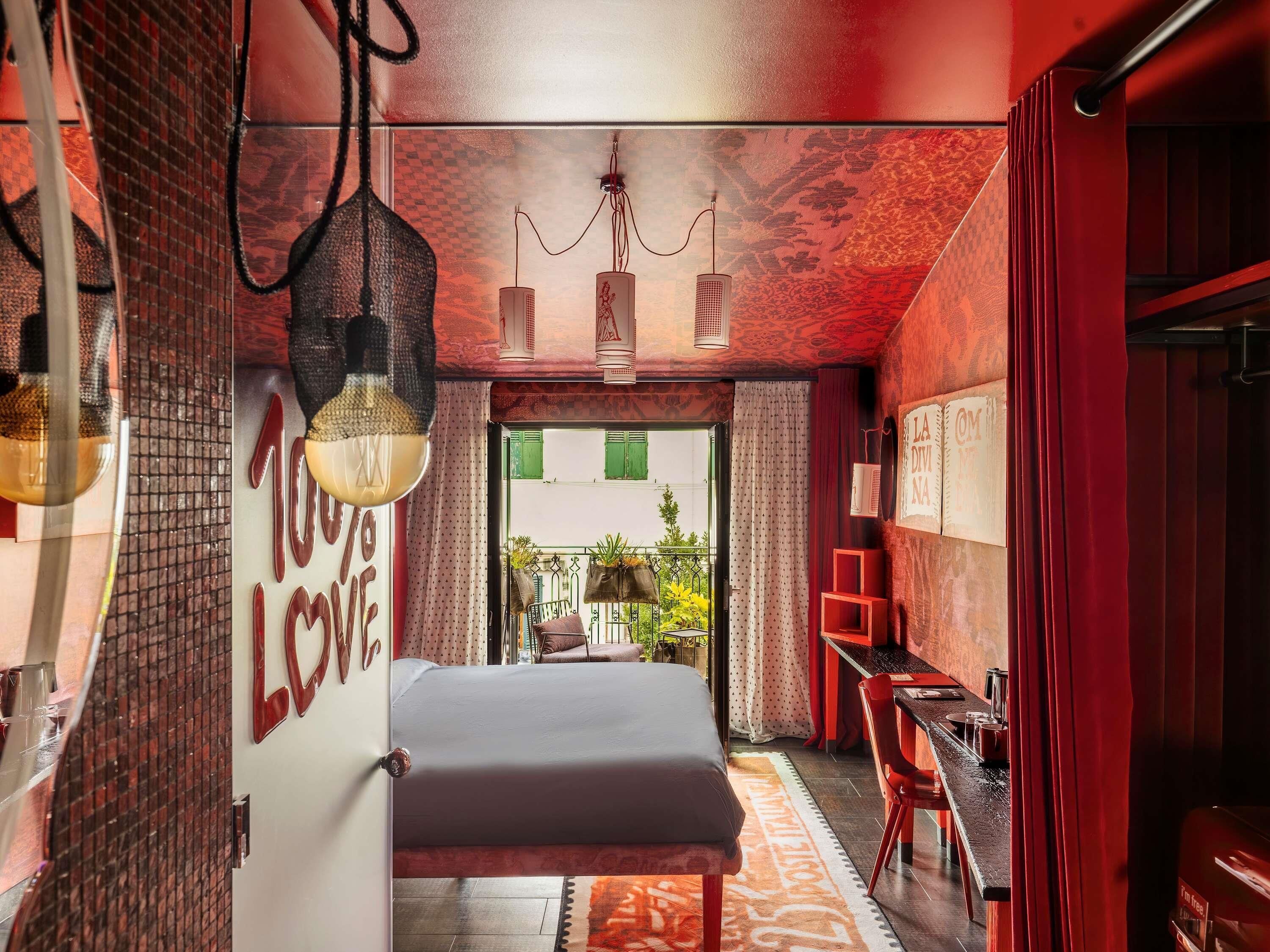 Medium Rosso with Balcony | Premium bedding, down comforters, free minibar, in-room safe