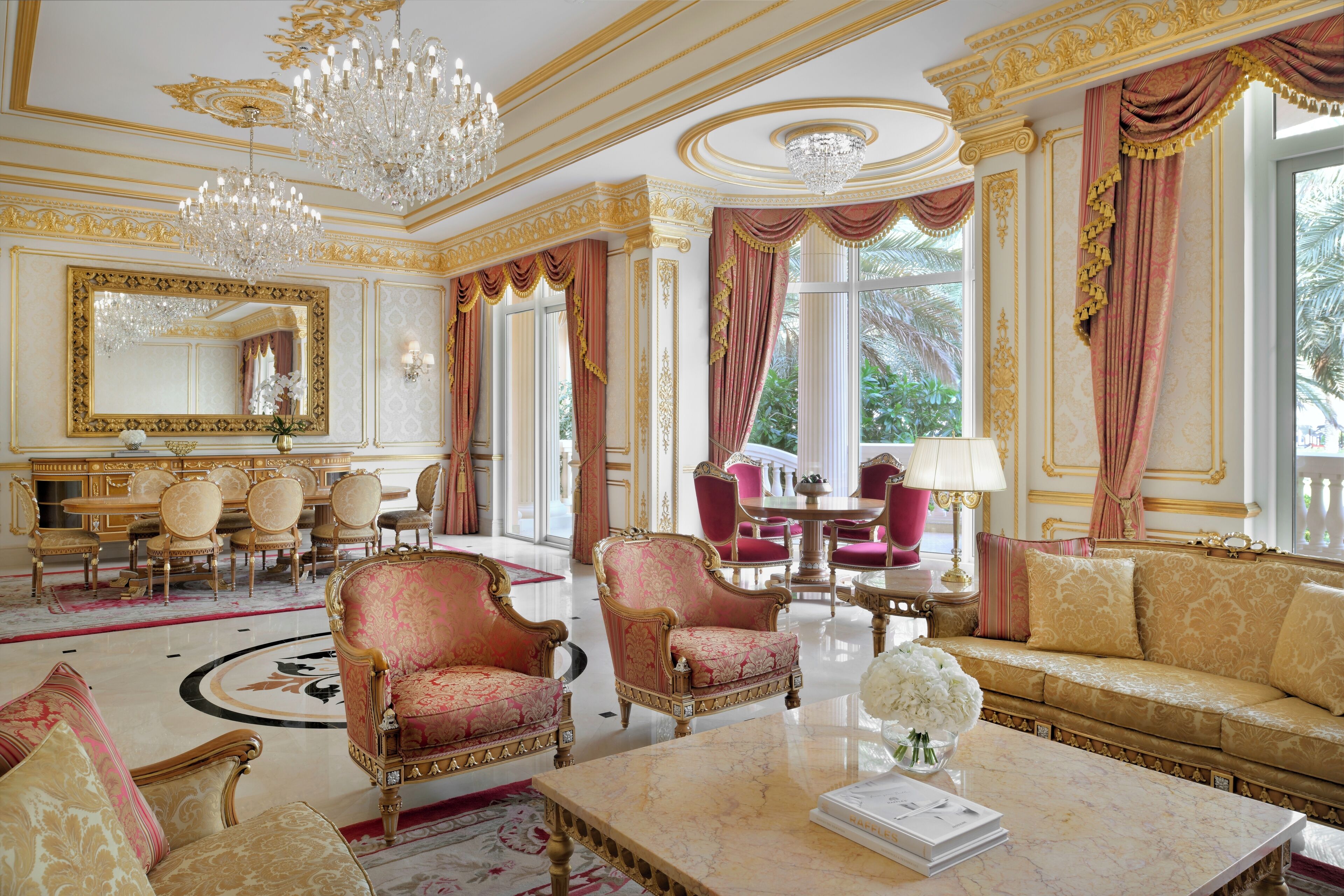 raffles, villa, multiple beds | living area | 48-inch smart tv with digital channels, tv, ipod dock