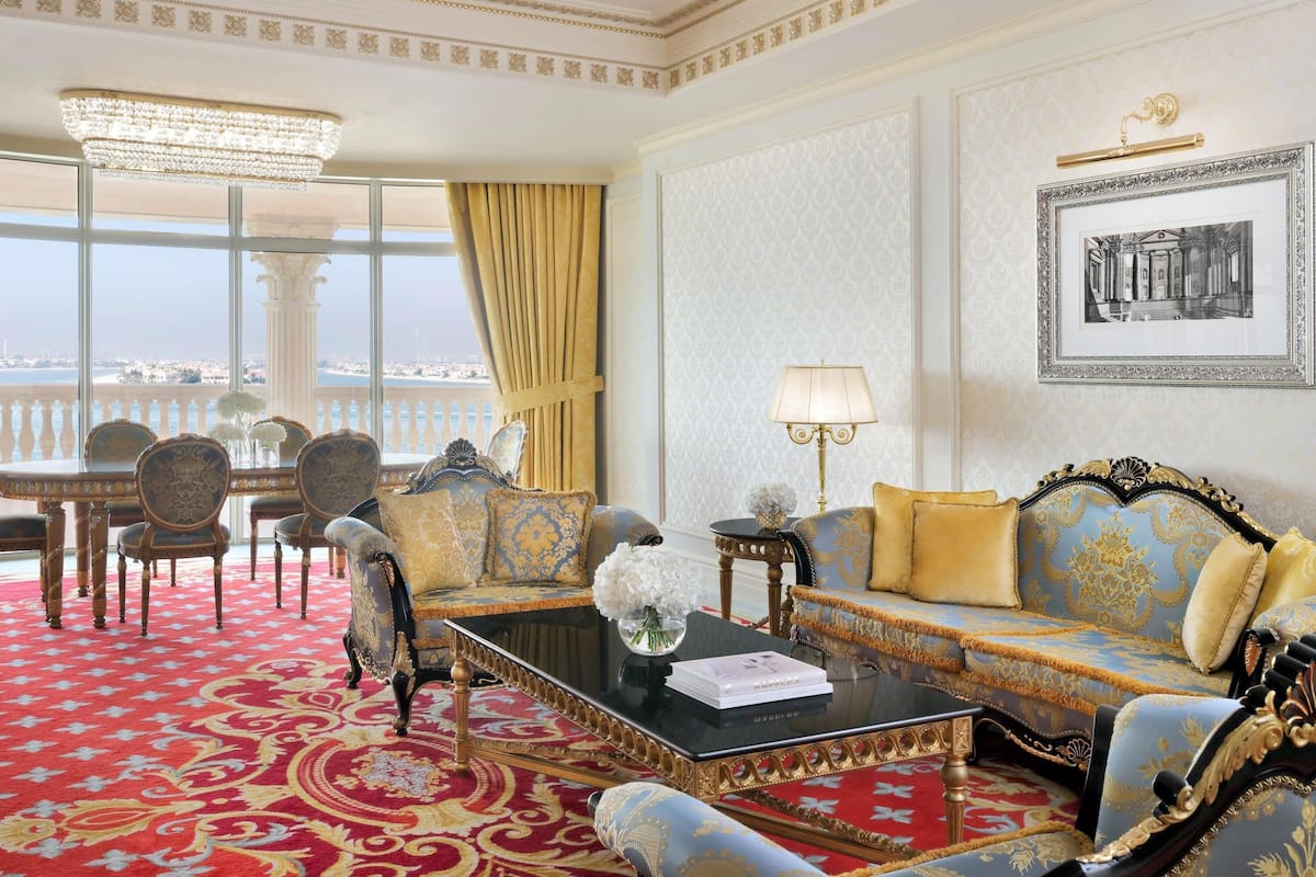 Raffles, Presidential Suite, 2 Bedrooms | 1 bedroom, hypo-allergenic bedding, down comforters, memory foam beds