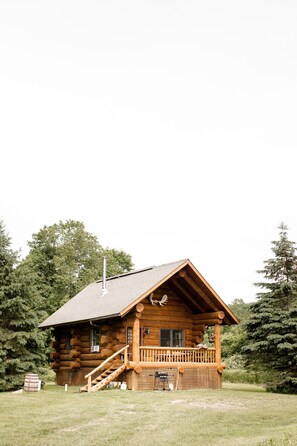 Exterior - Handcrafted Riverfront Cabin on 10 acres (Starlight)