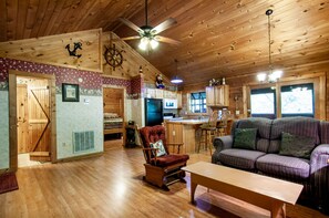 Télévision, cheminée