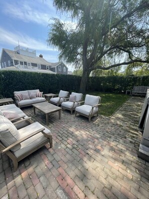 Terrace/patio - Steps to the Beach and Town! (Nantucket)