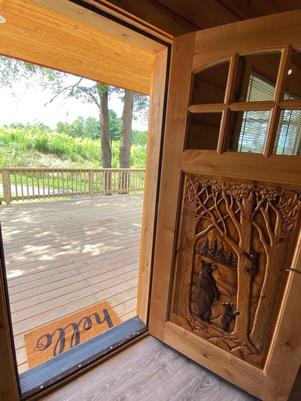 Interior - #1 Cabin~Walk to WISP! Lake access & dock! HOT Tub~Game room~Fire Pit & DOGS OK! (McHenry)