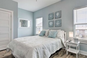 4 habitaciones, tabla de planchar con plancha y cuna de viaje 