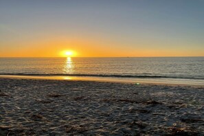 Beach nearby, sun-loungers, beach towels - Island Paradise: Steps to Private Gulf Beaches, Pools, Hot Tub & Golf Cart ALL (Captiva)