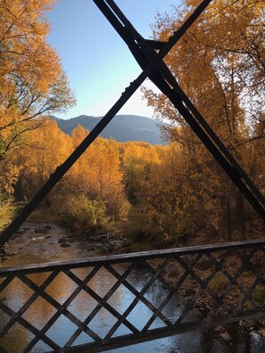 Vista desde la propiedad