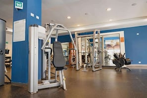 Fitness facility - Malinche 110-B, 1 Bedroom Condo at Reserva Conchal (Reserva Conchal)
