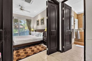 1 chambre, fer et planche à repasser, lit parapluie, Wi-Fi gratuit