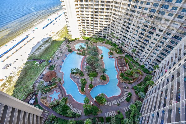 Indoor pool, a heated pool