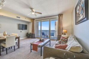 TV - Shores of Panama | 1BR/2BA Condo w/ Gulf Views + Resort Amenities (Panama City Beach)
